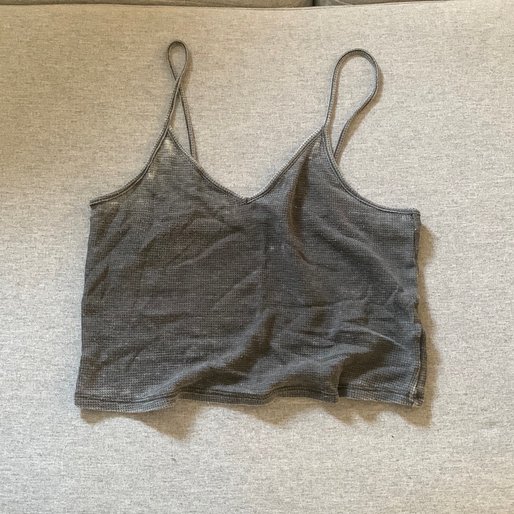 american eagle distressed crop